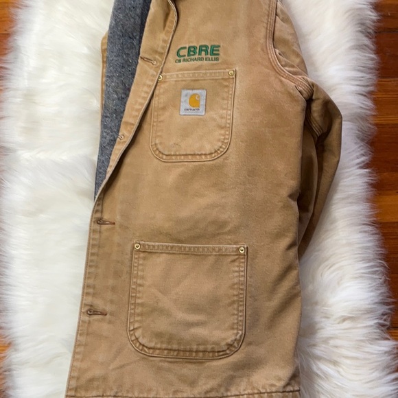 Vintage Carhartt Lined Jacket Sz 42 - Picture 10 of 15